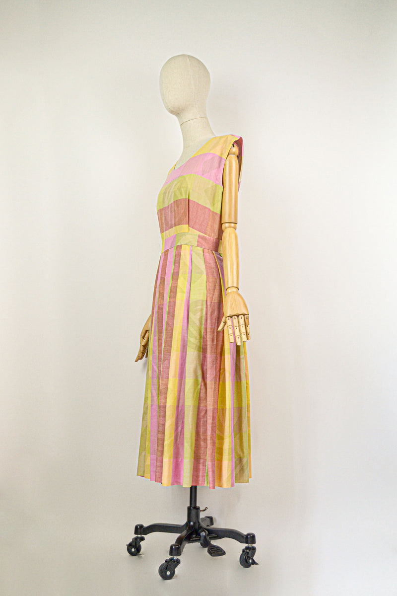 GRENADINE - 1980s Vintage Anastasia collection by François Viannet backless wrapped dress - Size M