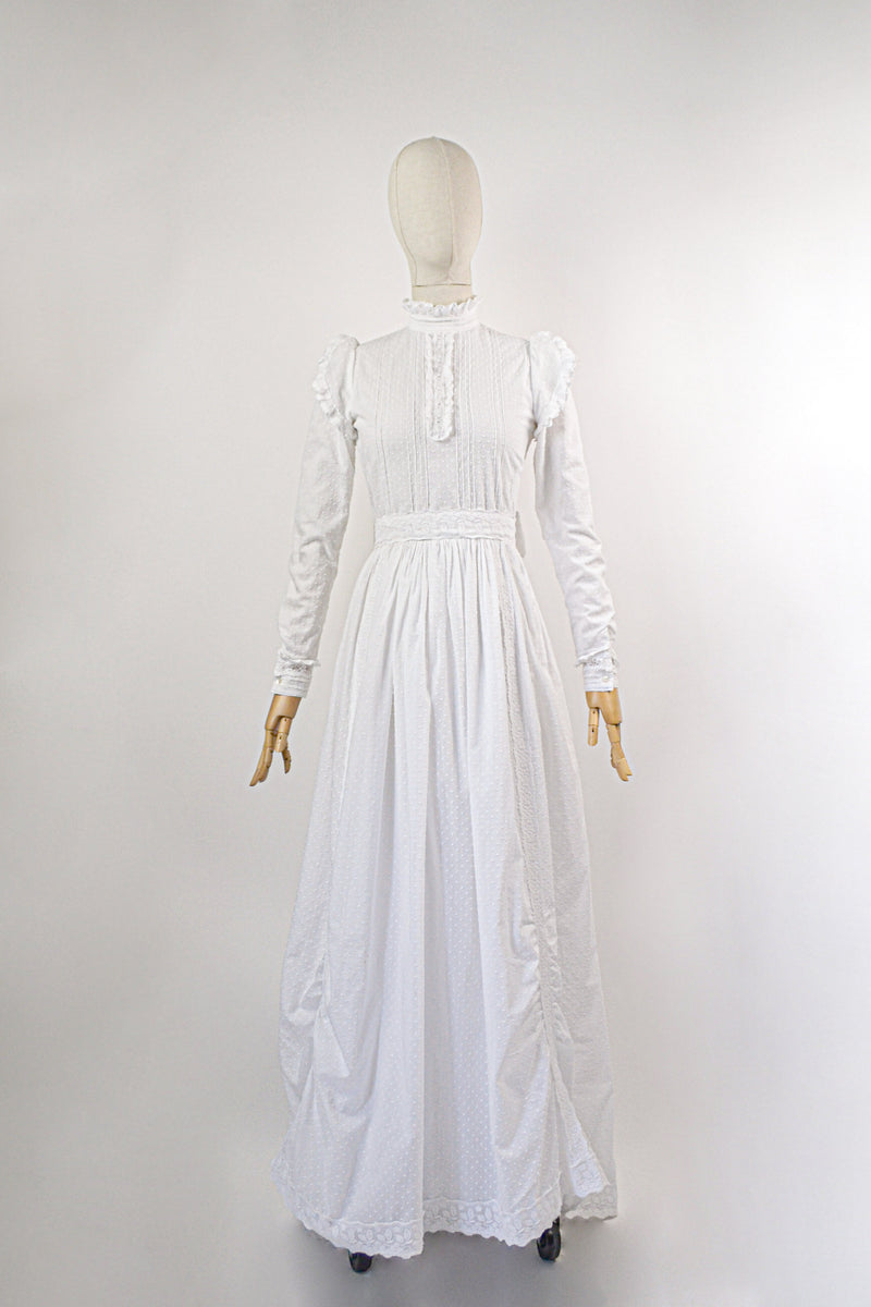 DREAM - 1970s Vintage Laura Ashley Bridal Dress DREAM - 1970s Vintage Laura Ashley Bridal Dress