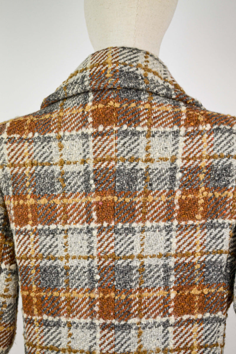 WITH A HOT COCOA - 1970s Vintage Weill Paris Fall Winter Coat Size XS/S